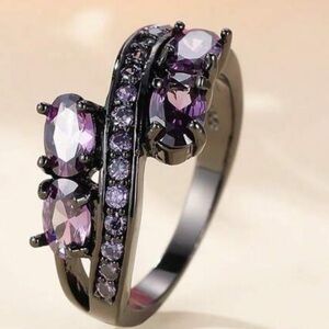 Elegant Purple Gemstone Ring